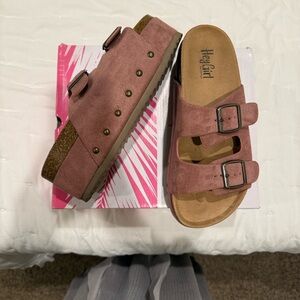 Corky’s Pink Cynthia Sandals Women’s size 9. Worn once